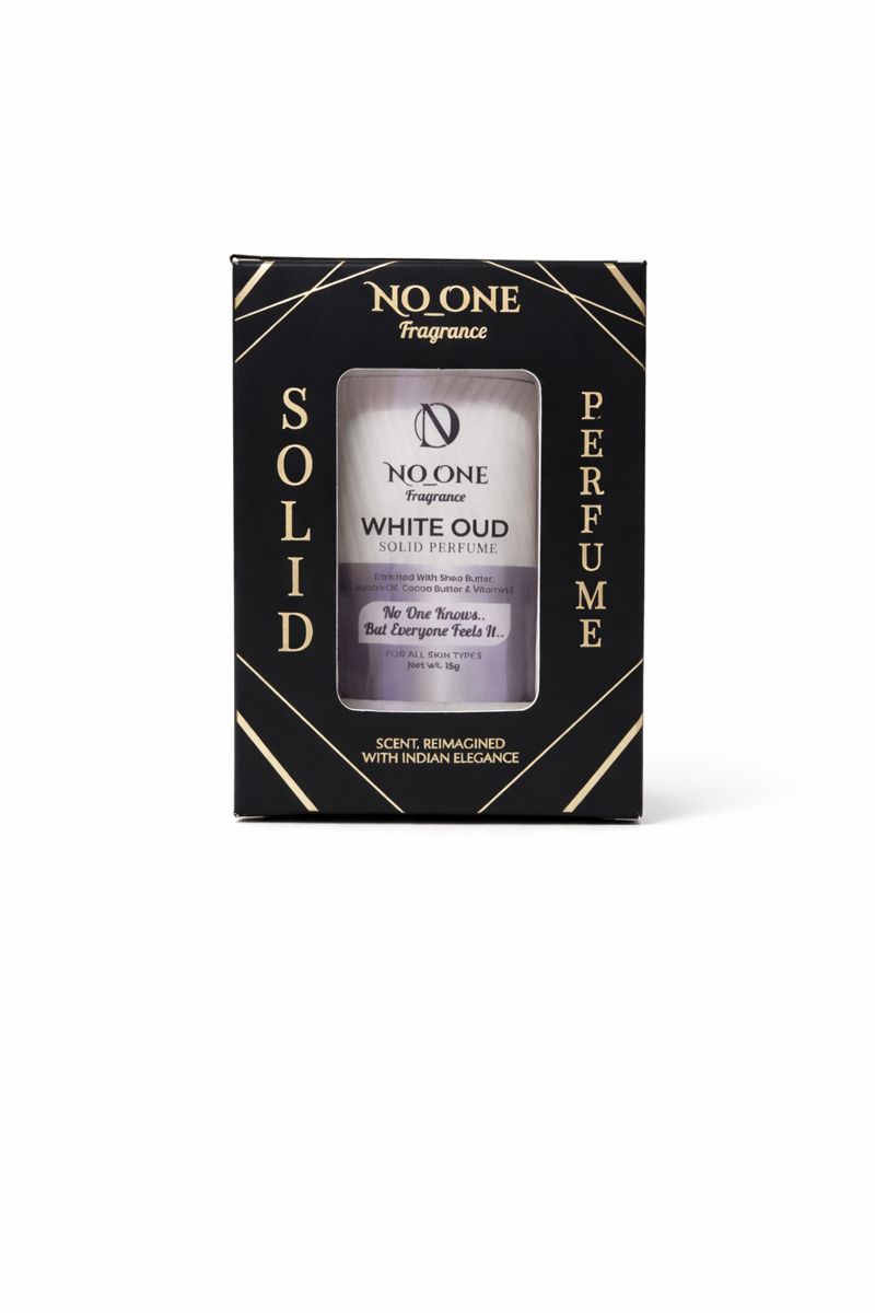 NO_ONE Fragrance – White Oud Unisex Solid Perfume