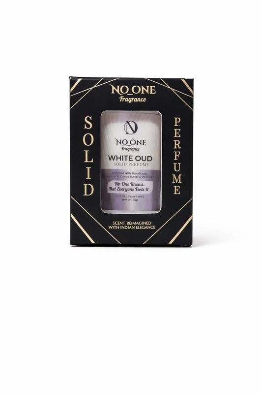 NO_ONE Fragrance – White Oud Unisex Solid Perfume