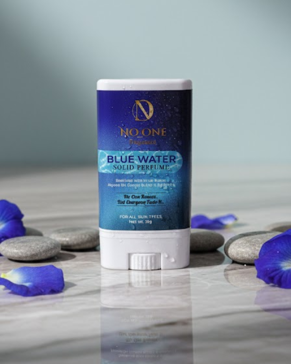 NO_ONE Fragrance – Blue Water Unisex Solid Perfume