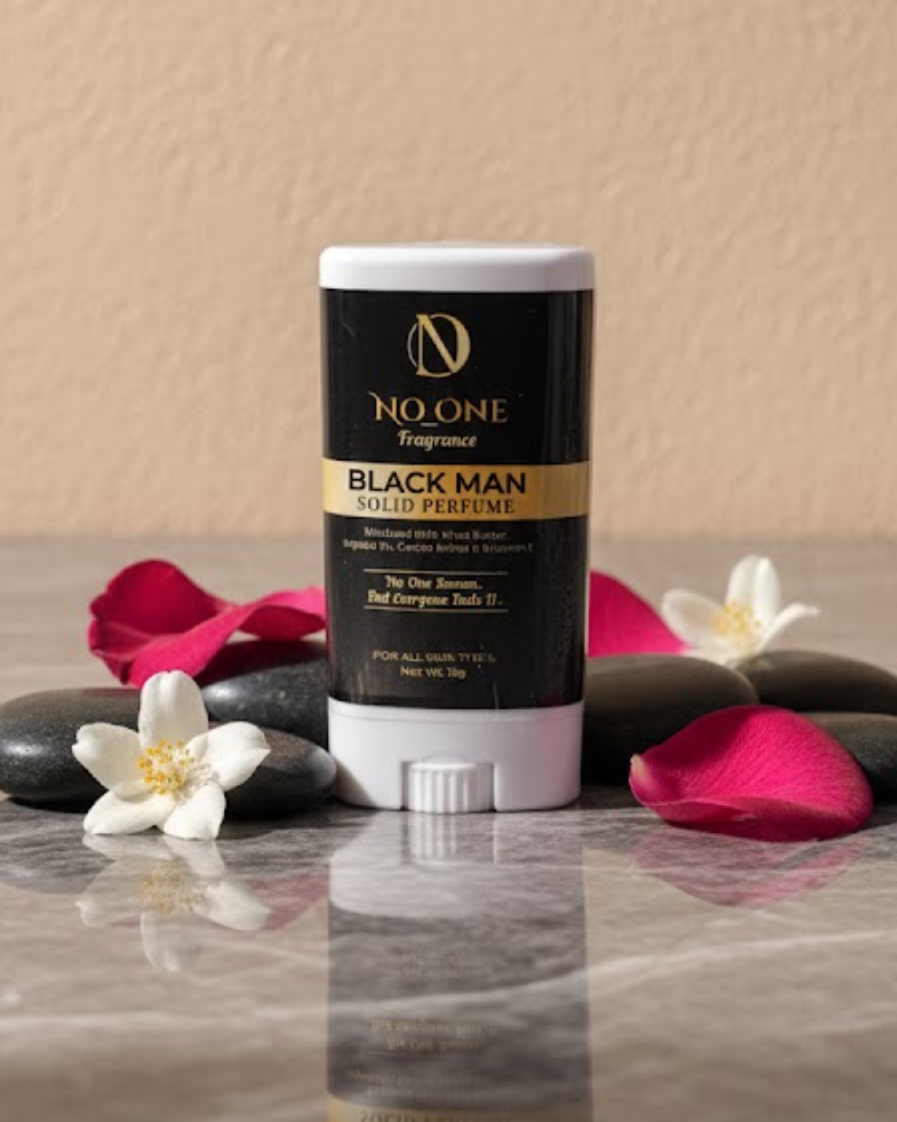 NO_ONE Fragrance – BLACK MAN Unisex Solid Perfume
